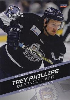 2019-20 Choice Jacksonville Icemen (SPHL) #16 Trey Phillips Front