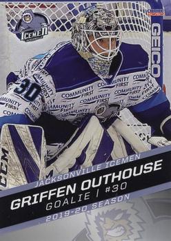 2019-20 Choice Jacksonville Icemen (SPHL) #19 Griffen Outhouse Front