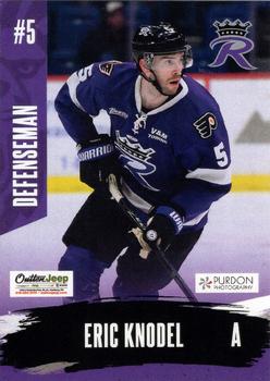 2019-20 Rieck's Printing Reading Royals (ECHL) #2 Eric Knodel Front