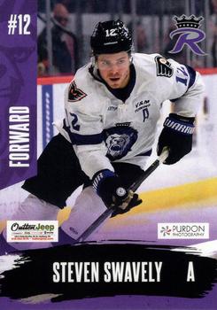 2019-20 Rieck's Printing Reading Royals (ECHL) #8 Steven Swavely Front
