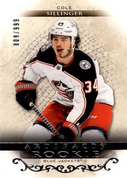 2021-22 Upper Deck Artifacts #RED189 Cole Sillinger Front