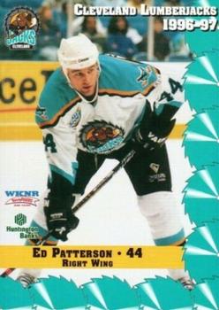 1996-97 Multi-Ad Cleveland Lumberjacks (IHL) #25 Ed Patterson Front