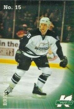 1996-97 Michigan K-Wings (IHL) #NNO Brent Fedyk Front