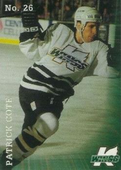 1996-97 Michigan K-Wings (IHL) #NNO Patrick Cote Front