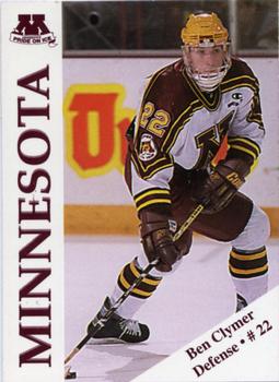 1996-97 Minnesota Golden Gophers (NCAA) #7 Ben Clymer Front