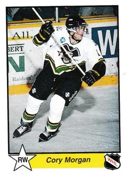 1997-98 Action Printing Prince Albert Raiders (WHL) #16 Cory Morgan Front