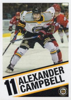 2018-19 Victoria Grizzlies (BCHL) #NNO Alexander Campbell Front