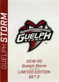 2019-20 Guelph Storm (OHL) Limited Edition Set 2 #NNO Header Card Front