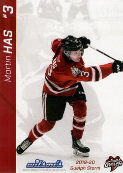 2019-20 Guelph Storm (OHL) Limited Edition Set 2 #NNO Martin Has Front