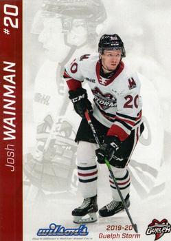 2019-20 Guelph Storm (OHL) Limited Edition Set 2 #NNO Josh Wainman Front