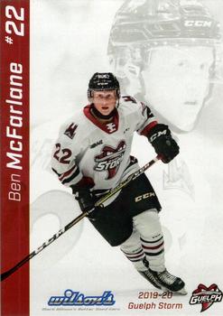 2019-20 Guelph Storm (OHL) Limited Edition Set 2 #NNO Ben McFarlane Front