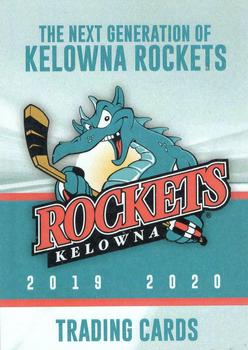 2019-20 Kelowna Rockets (WHL) #NNO Header Card Front
