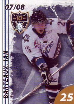 2007-08 Concord Pacific Kootenay Ice (WHL) #NNO Ian Barteaux Front