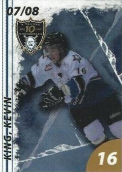 2007-08 Concord Pacific Kootenay Ice (WHL) #NNO Kevin King Front
