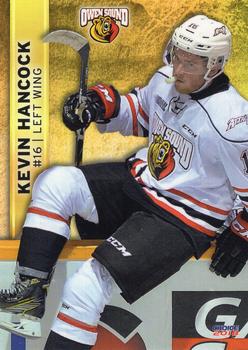 2017-18 Choice Owen Sound Attack (OHL) #12 Kevin Hancock Front