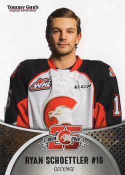 2018-19 Prince George Cougars (WHL) #NNO Ryan Schoettler Front