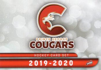 2019-20 Prince George Cougars (WHL) #NNO Header Card Front