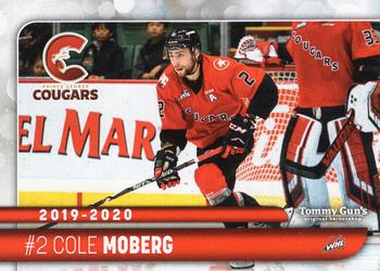 2019-20 Prince George Cougars (WHL) #NNO Cole Moberg Front