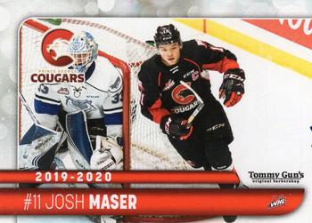 2019-20 Prince George Cougars (WHL) #NNO Josh Maser Front
