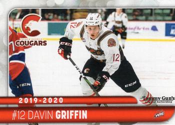 2019-20 Prince George Cougars (WHL) #NNO Davin Griffin Front