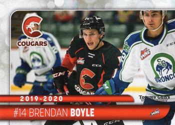 2019-20 Prince George Cougars (WHL) #NNO Brendan Boyle Front
