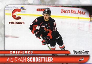 2019-20 Prince George Cougars (WHL) #NNO Ryan Schoettler Front
