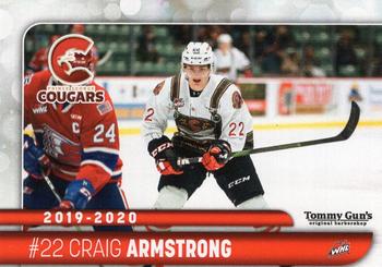 2019-20 Prince George Cougars (WHL) #NNO Craig Armstrong Front