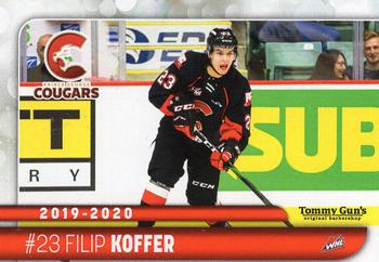 2019-20 Prince George Cougars (WHL) #NNO Filip Koffer Front