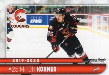 2019-20 Prince George Cougars (WHL) #NNO Mitchell Kohner Front