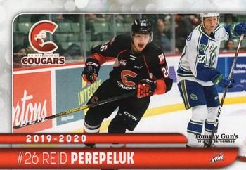 2019-20 Prince George Cougars (WHL) #NNO Reid Perepeluk Front