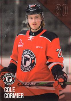 2019-20 Quebec Remparts (QMJHL) Update #NNO Cole Cormier Front