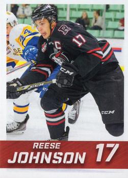 2018-19 Red Deer Rebels (WHL) #NNO Reese Johnson Front