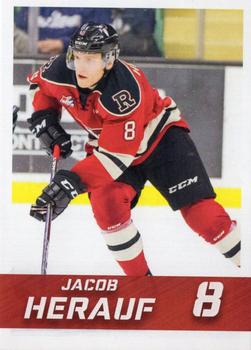 2018-19 Red Deer Rebels (WHL) #NNO Jacob Herauf Front
