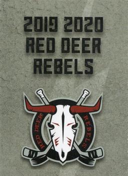 2019-20 Red Deer Rebels (WHL) #NNO Header Card Front
