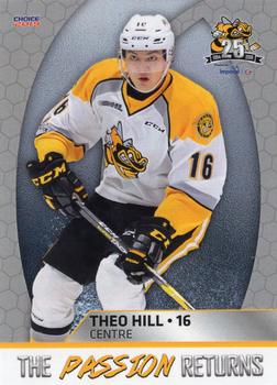 2018-19 Choice Sarnia Sting (OHL) #4 Theo Hill Front