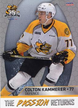 2018-19 Choice Sarnia Sting (OHL) #20 Colton Kammerer Front
