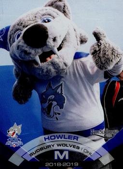 2018-19 Extreme Sudbury Wolves (OHL) #1 Howler Front