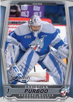 2019-20 Extreme Sudbury Wolves (OHL) #5 Christian Purboo Front