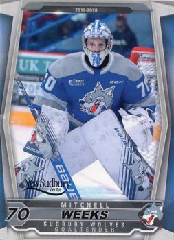 2019-20 Extreme Sudbury Wolves (OHL) #6 Mitchell Weeks Front