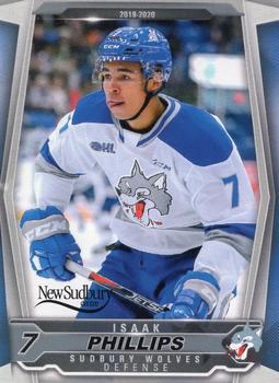 2019-20 Extreme Sudbury Wolves (OHL) #9 Isaak Phillips Front