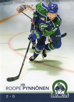 2018-19 Swift Current Broncos (WHL) #NNO Roope Pynnonen Front