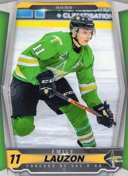 2019-20 Extreme Val-d'Or Foreurs (QMJHL) #NNO Emile Lauzon Front