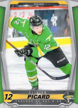 2019-20 Extreme Val-d'Or Foreurs (QMJHL) #NNO Olivier Picard Front