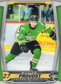 2019-20 Extreme Val-d'Or Foreurs (QMJHL) #NNO William Provost Front