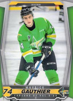 2019-20 Extreme Val-d'Or Foreurs (QMJHL) #NNO Mavrick Gauthier Front