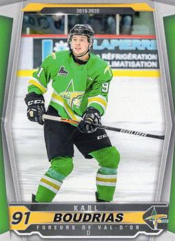 2019-20 Extreme Val-d'Or Foreurs (QMJHL) #NNO Karl Boudrias Front