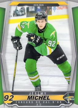 2019-20 Extreme Val-d'Or Foreurs (QMJHL) #NNO Jeremy Michel Front