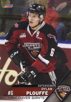 2016-17 Choice Vancouver Giants (WHL) #9 Dylan Plouffe Front