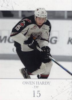 2017-18 Vancouver Giants (WHL) #NNO Owen Hardy Front