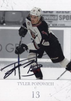 2017-18 Vancouver Giants (WHL) - Autographs #NNO Tyler Popowich Front